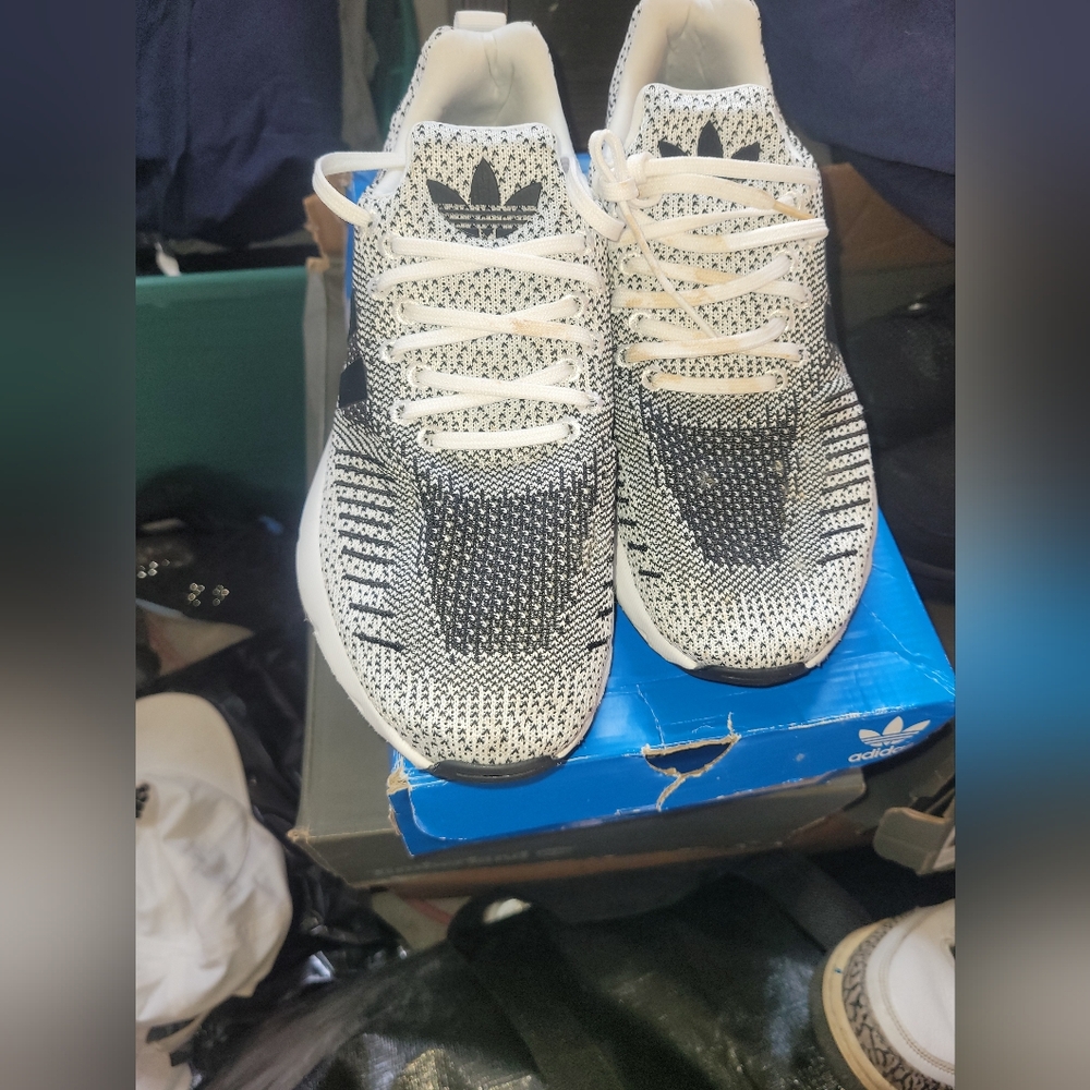 Adidas Monochrome Knit Sneakers